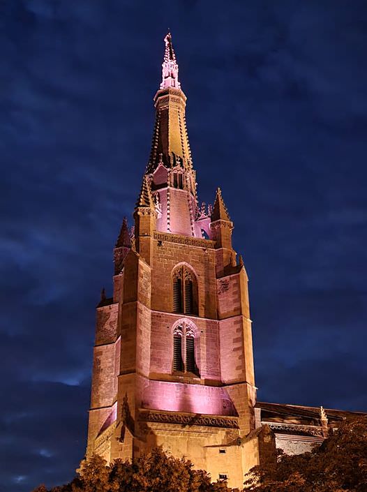 éclairage collégiale