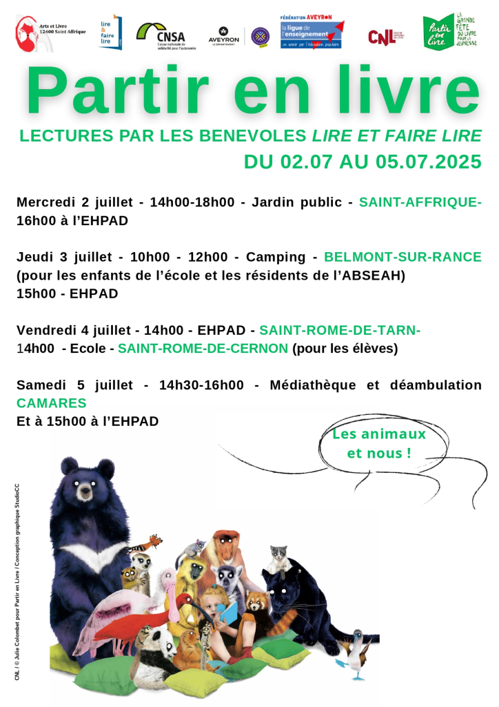 Partir en livre