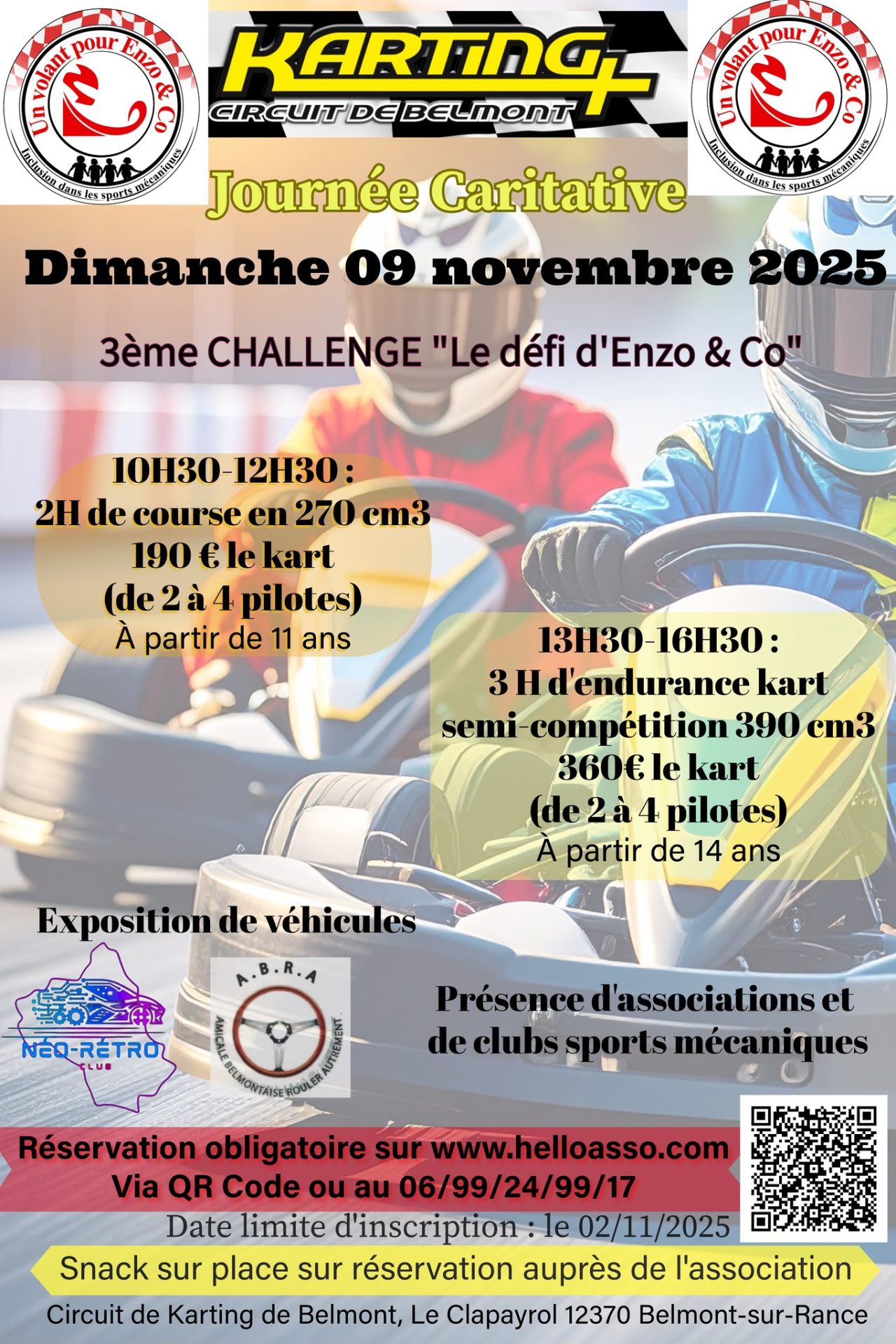 Lire la suite à propos de l’article Karting : journée caritative