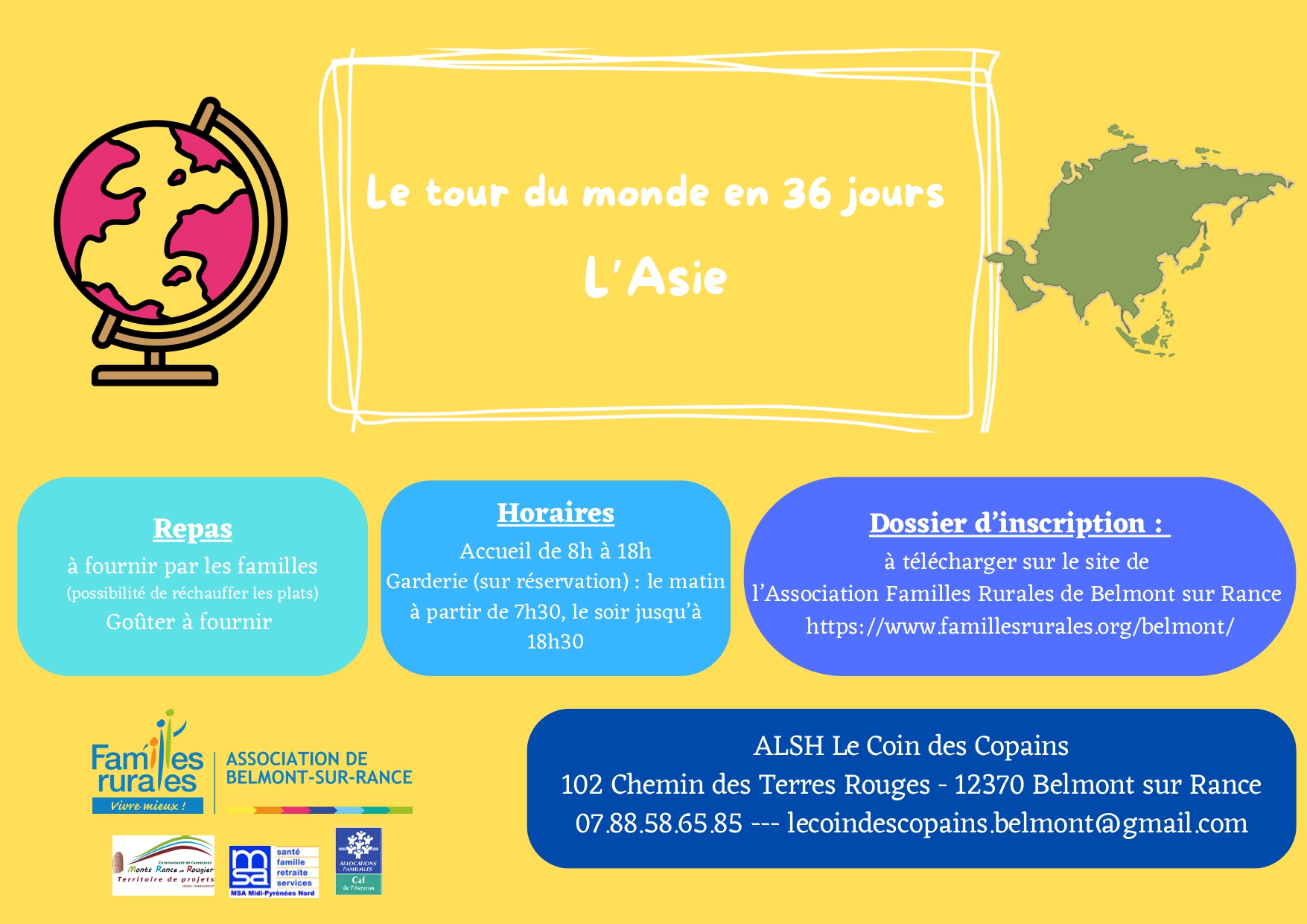 Lire la suite à propos de l’article Centre de loisirs : planning des mercredis de novembre et décembre