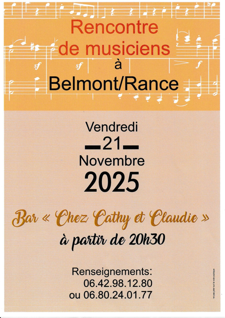 Rencontre de musiciens