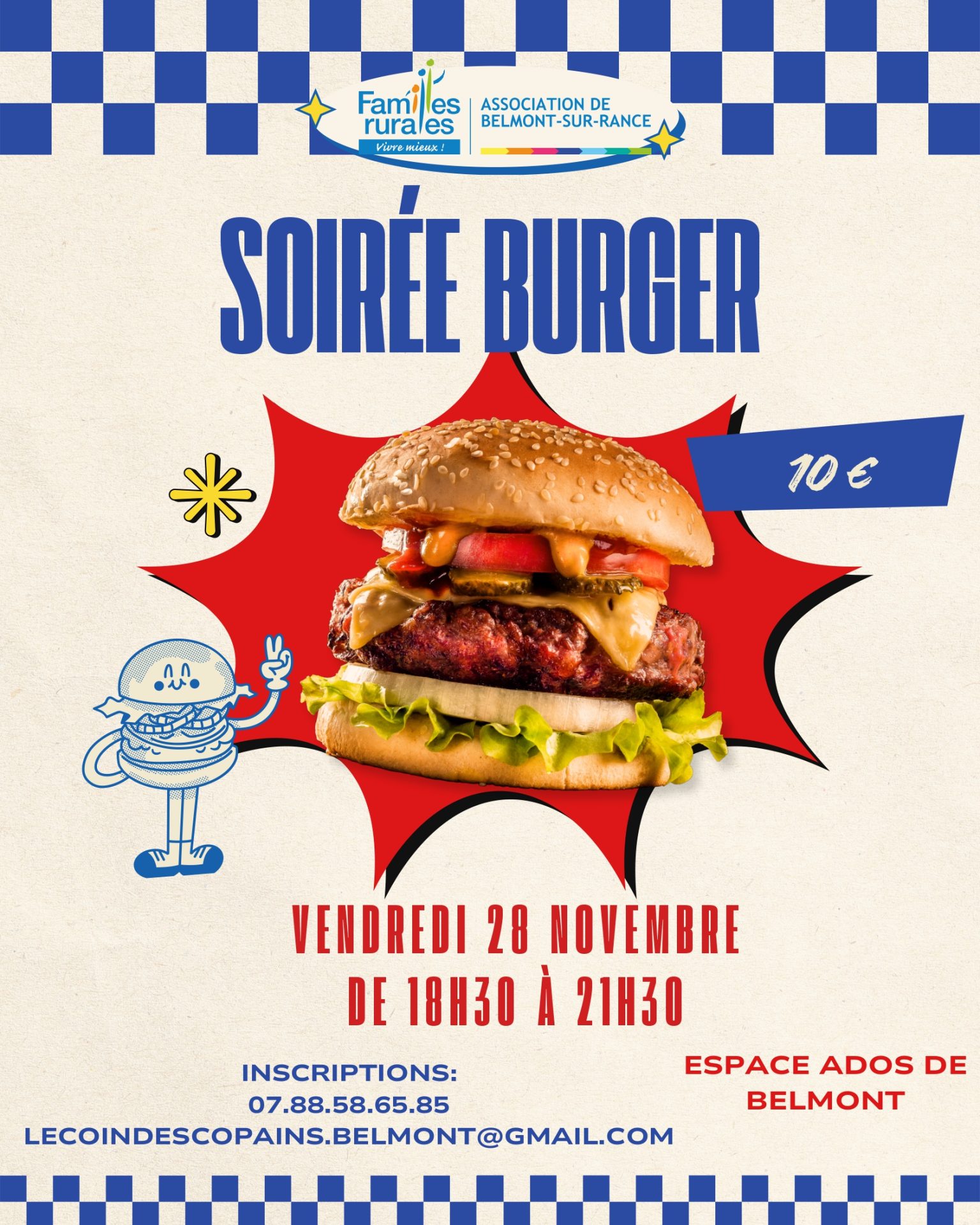 Lire la suite à propos de l’article Soirée ados de novembre